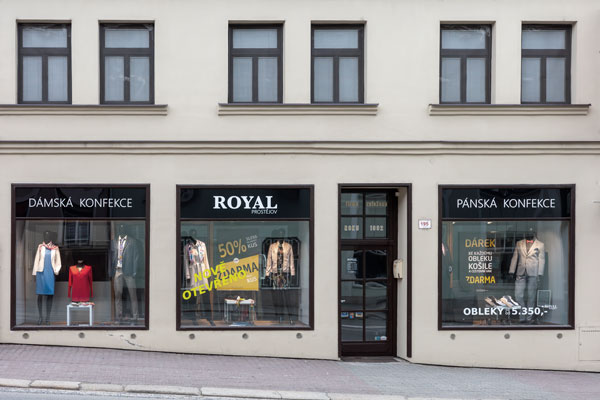 Royal Prostějov prodejna Třebíč